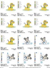 Disney Baby Embroidery Design Collection – 11 Patterns - FineryEmbroidery